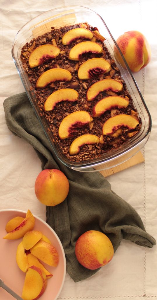 Ψημένη Βρώμη με φρούτα (Baked Oatmeal)