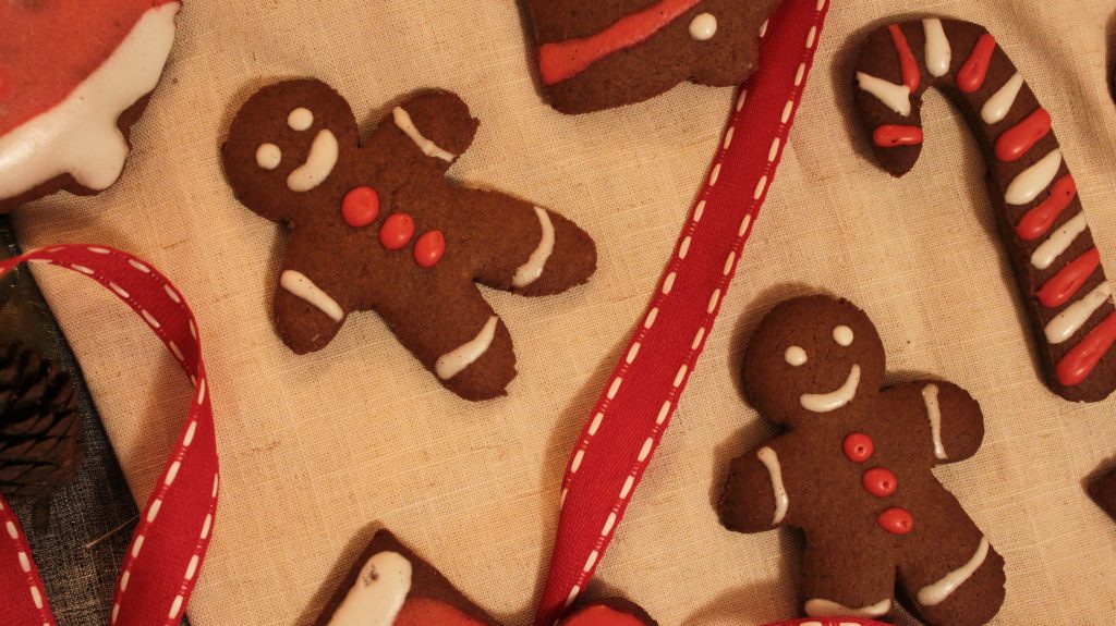 Gingerbread Χριστουγεννιάτικα μπισκότα
