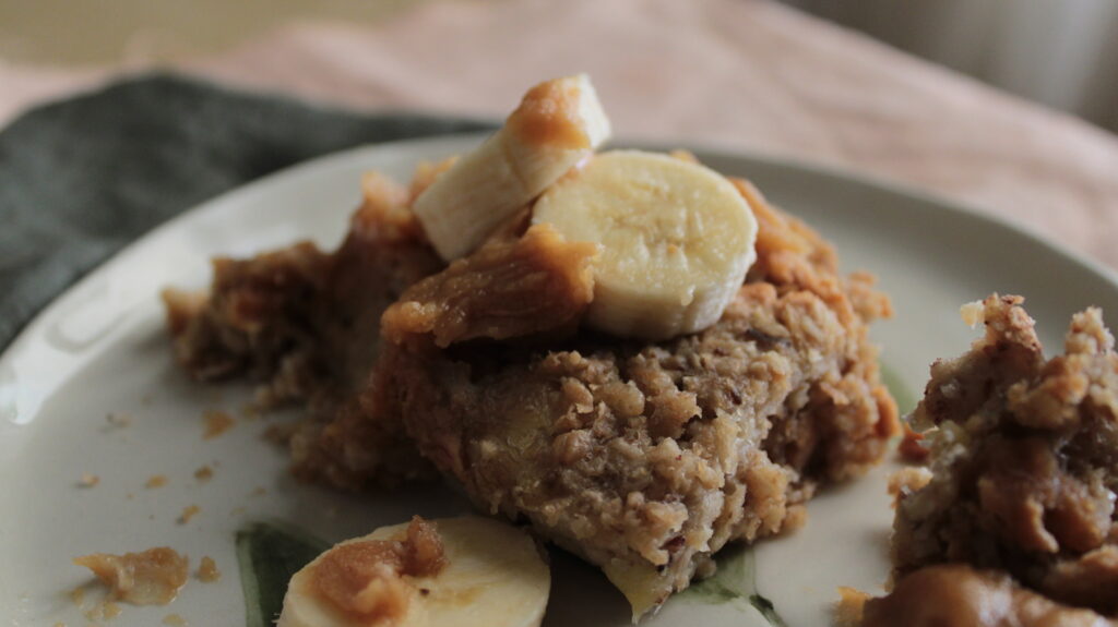Συνταγή για εύκολο banoffee με βρώμη