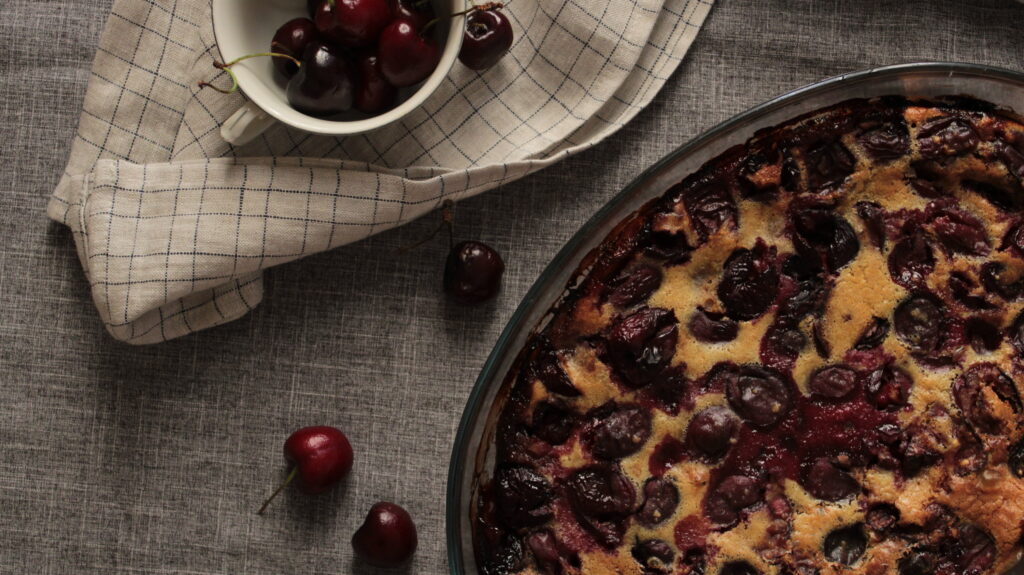 Clafoutis με κεράσια