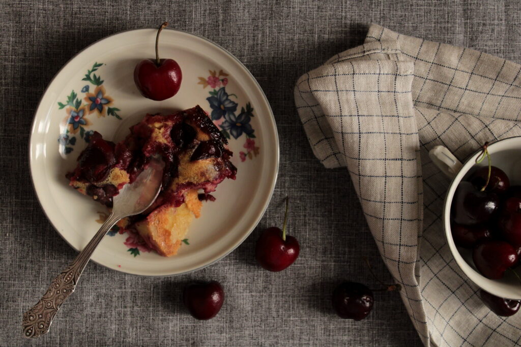 clafoutis-κερασια